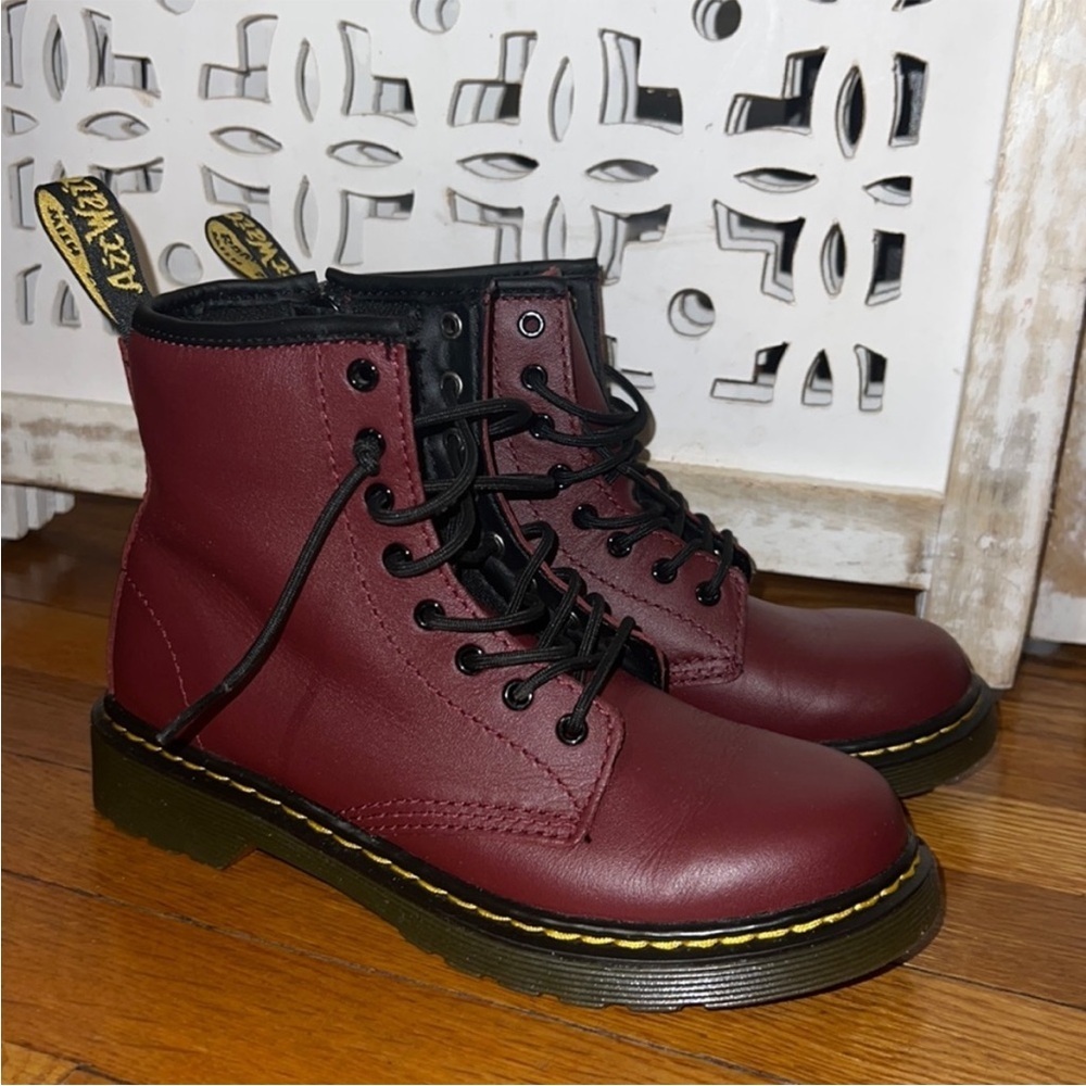Burgundy Dr.  Martens size 8 women